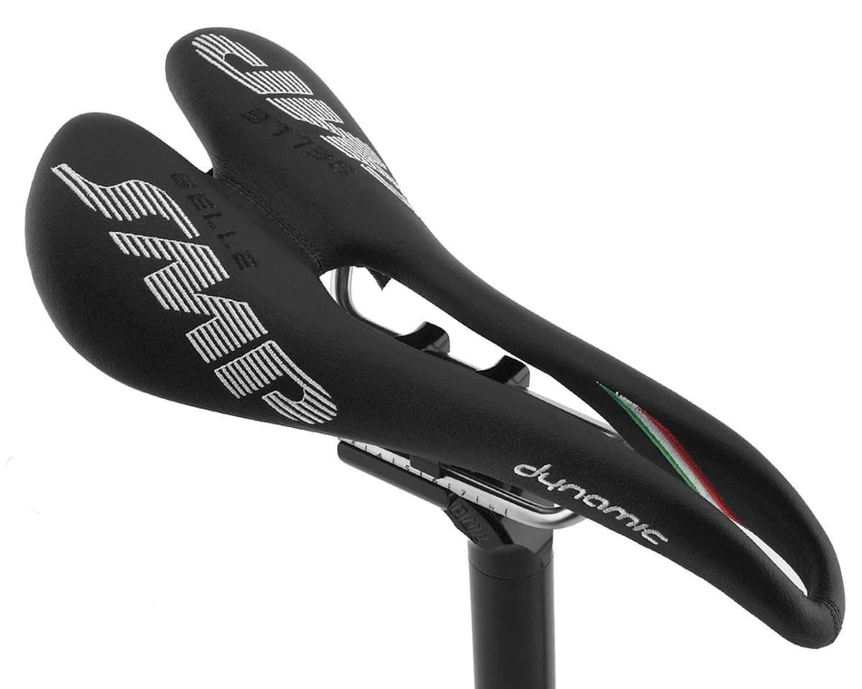 Selle SMP Dynamic Saddle (Black) (AISI 304 Rails) (138mm) 1 Selle SMP Dynamic Saddle (Black) (AISI 304 Rails) (138mm)