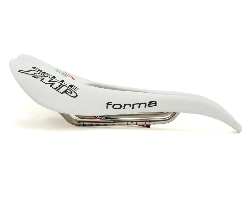 Selle SMP Forma Saddle (White) (AISI 304 Rails) (137mm) 2 Selle SMP Forma Saddle (White) (AISI 304 Rails) (137mm) - Image 2